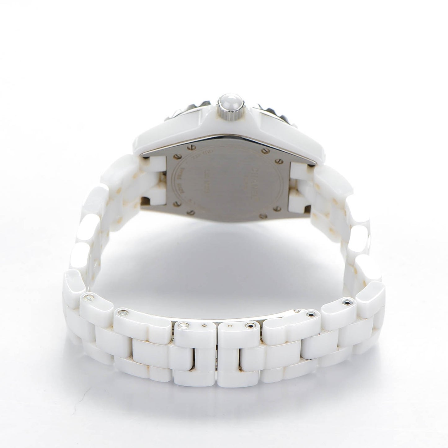 Stainless Steel Ceramic 33mm J12 Quartz Watch White