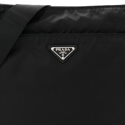 Prada Tessuto Nylon Messenger Bag Black 8 of 10