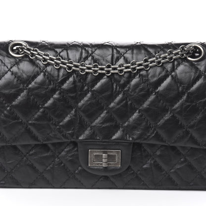 Chanel Aged Calfskin Quilted 2.55 Reissue 225 Flap Black 10 of 10