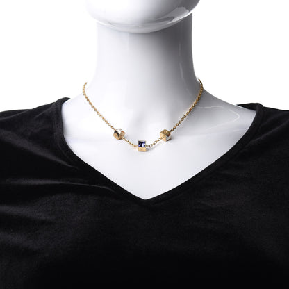 Louis Vuitton Swarovski Gamble Short Necklace Azur 2 of 5