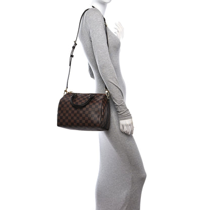 Louis Vuitton Damier Ebene Speedy Bandouliere 25 2 of 12