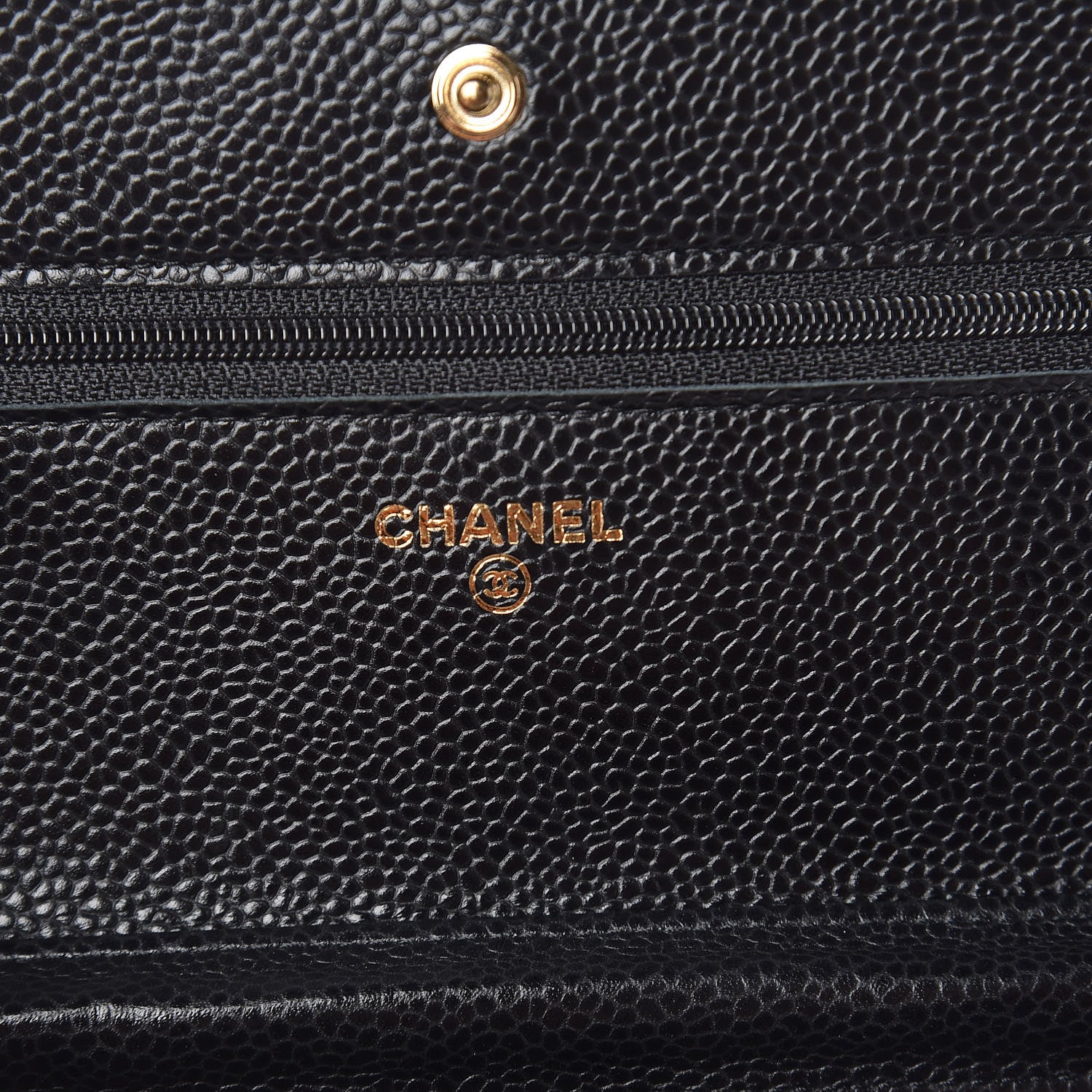 Chanel Caviar Quilted Wallet On Chain WOC Black 6 of 11