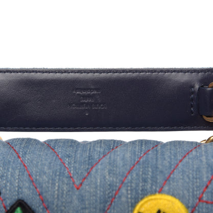 Louis Vuitton Denim New Wave Chain MM Blue 10 of 12