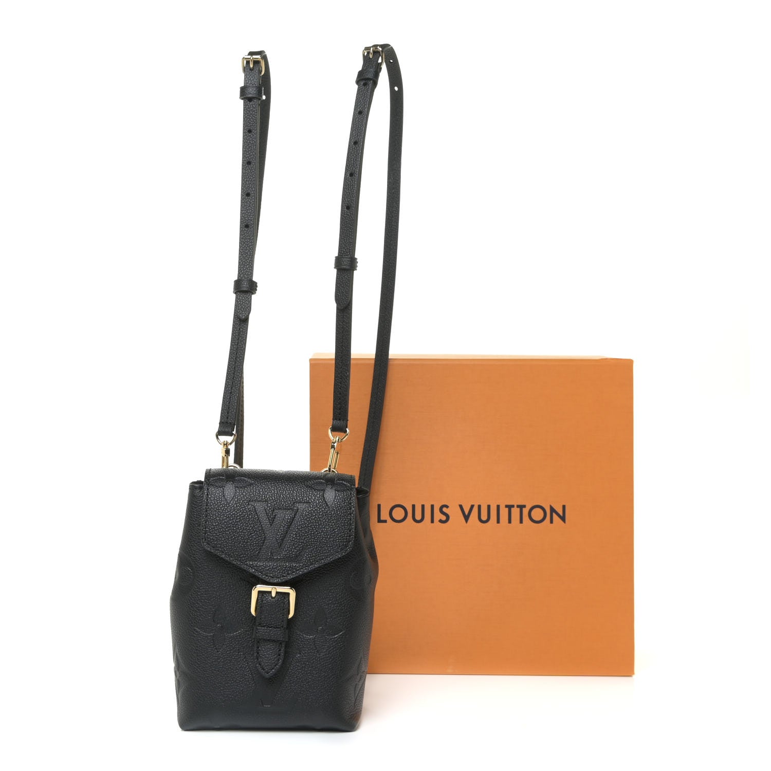 Louis Vuitton Empreinte Monogram Giant Tiny Backpack Black 9 of 9