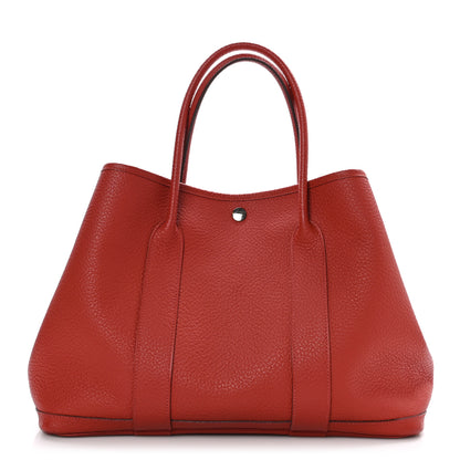 Hermes Vache Country Garden Party 36 MM Rouge Duchesse 1 of 12
