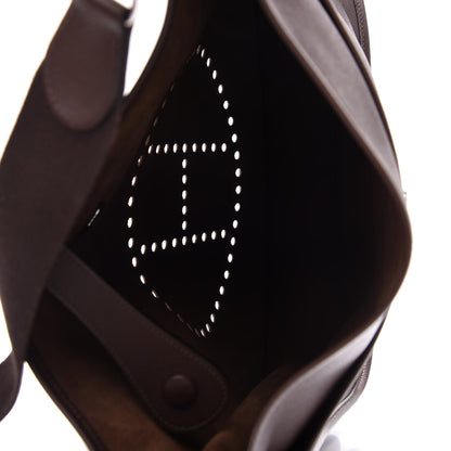 Hermes Epsom Evelyne II GM Chocolate 5 of 8
