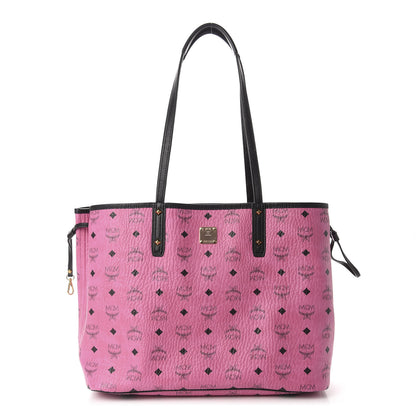 MCM Visetos Medium Liz Reversible Shopper Tote Pink 1 of 15