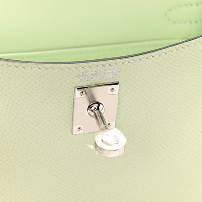 Hermes Epsom Mini Kelly Sellier 20 Vert Fizz 6 of 10