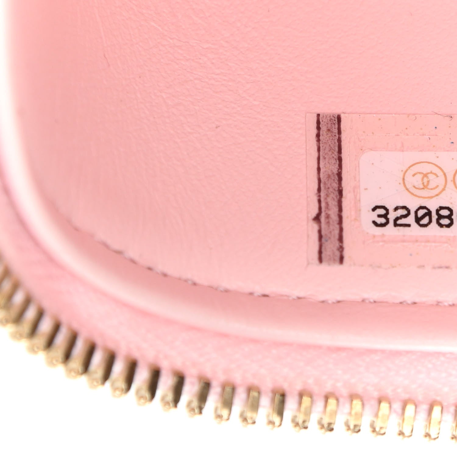 Chanel Caviar Quilted Mini Vanity Case With Chain Light Pink 6 of 8