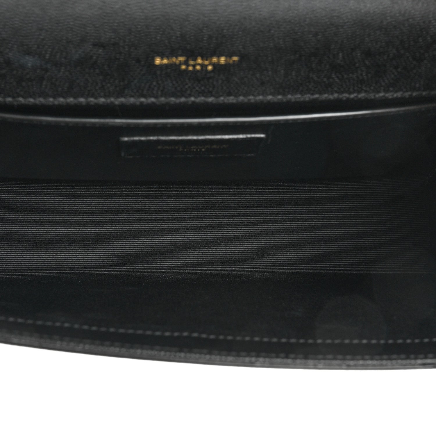Saint Laurent Grain De Poudre Medium Classic Monogram Kate Tassel Satchel Black 5 of 14