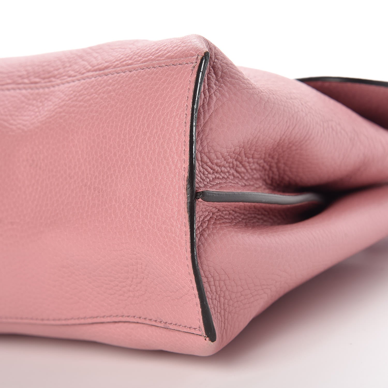 Gucci Cellarius Calfskin Medium Bamboo Daily Top Handle Bag Carmine Rose 10 of 10
