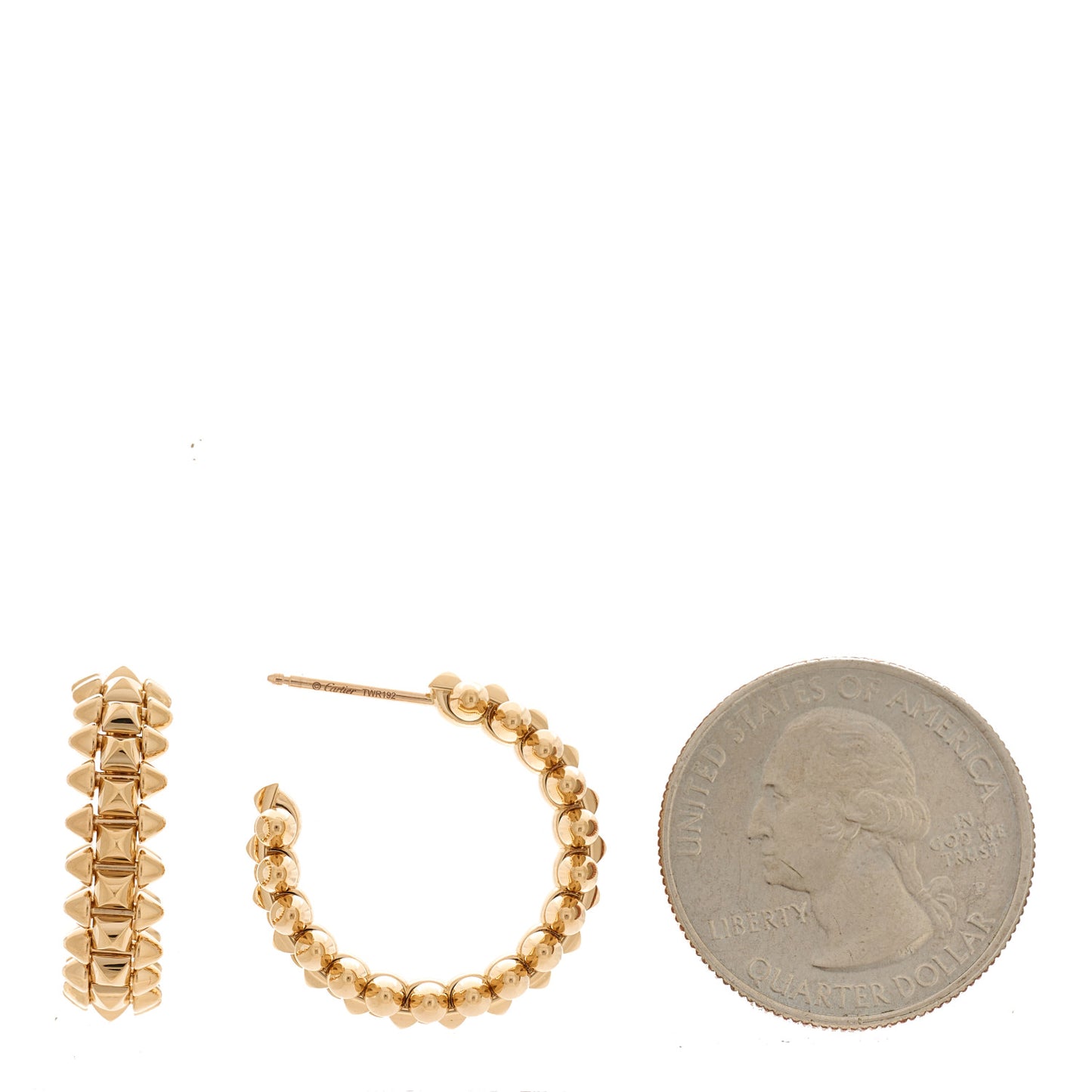 18K Pink Gold Small Clash de Cartier Earrings