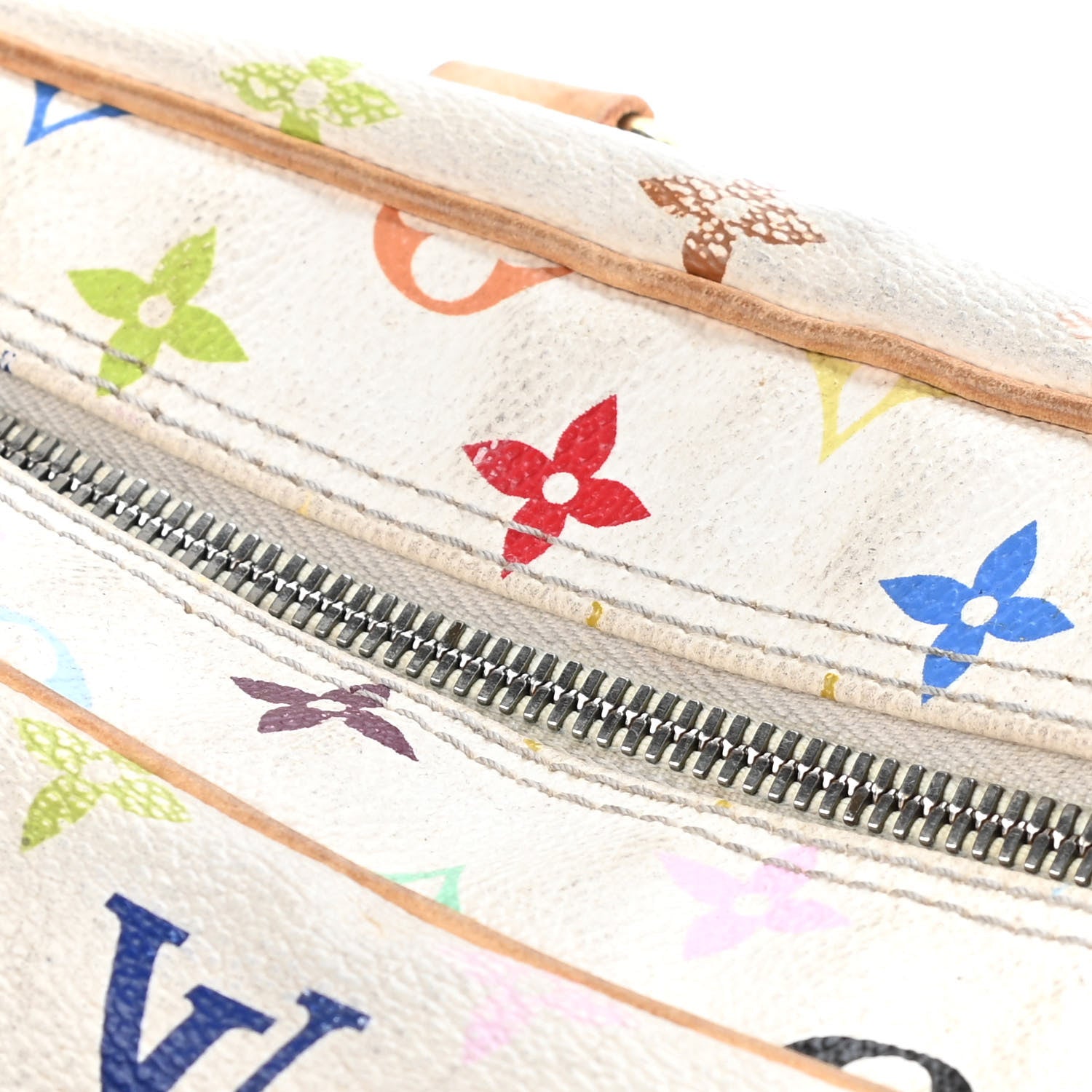 Louis Vuitton Monogram Multicolor Trouville White 5 of 5