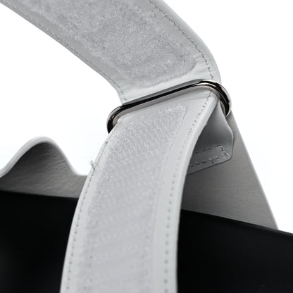 Hermes Calfskin Womens Chypre Sandals 38.5 White 11 of 12