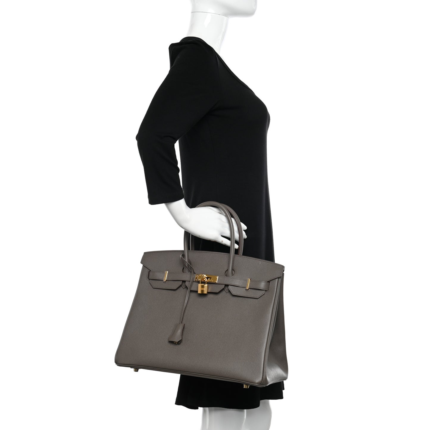Epsom Birkin 35 Etain