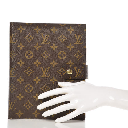 Louis Vuitton Monogram Large Ring Agenda Cover 2 of 7