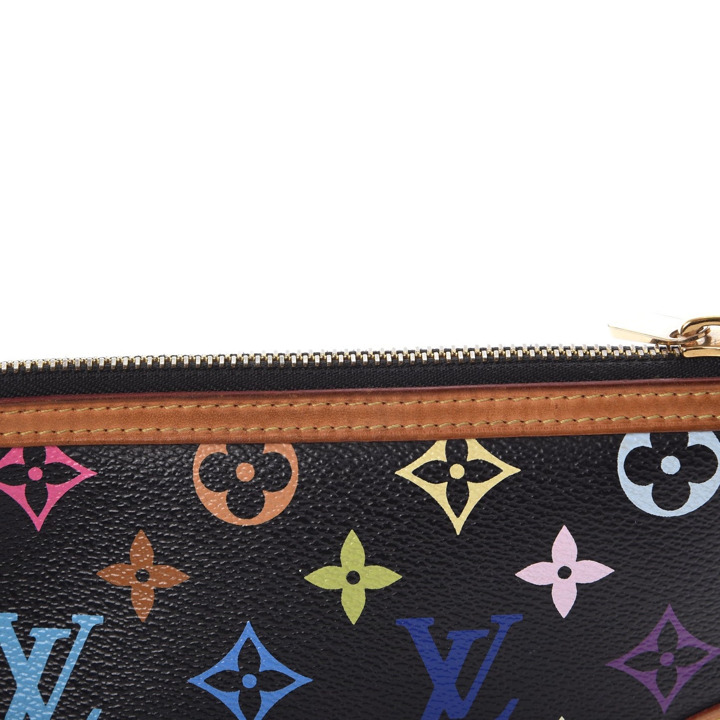 Monogram Multicolor Pochette Milla MM Black