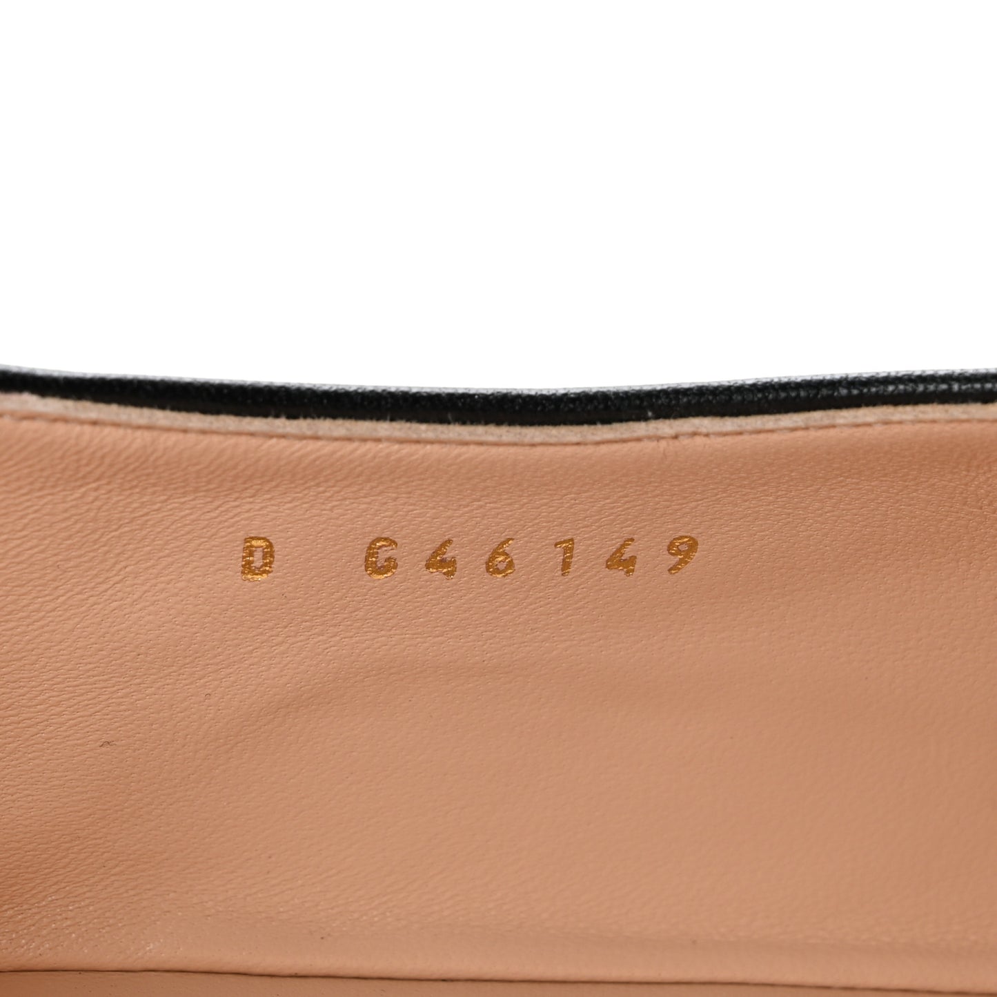Lambskin Bow Mary Jane Flats 40 Beige Black