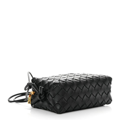 Bottega Veneta Nappa Intrecciato Mini Loop Camera Bag Black 4 of 10