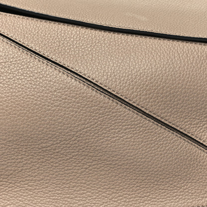 Loewe Grained Calfskin Medium Puzzle Bag Sand 7 of 9