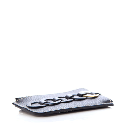 Chloe Grained Shiny Calfskin Small Darryl Coin Purse Black 4 of 6