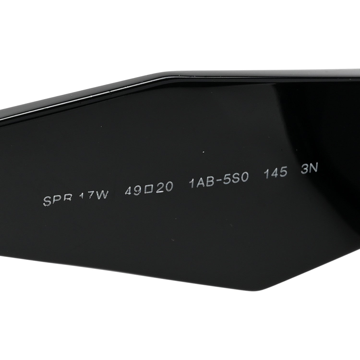 Prada Acetate Symbole Sunglasses SPR 17W Black 5 of 9
