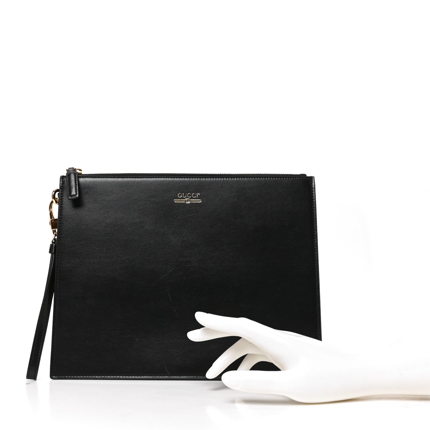 Gucci Calfskin Clutch Black 2 of 9