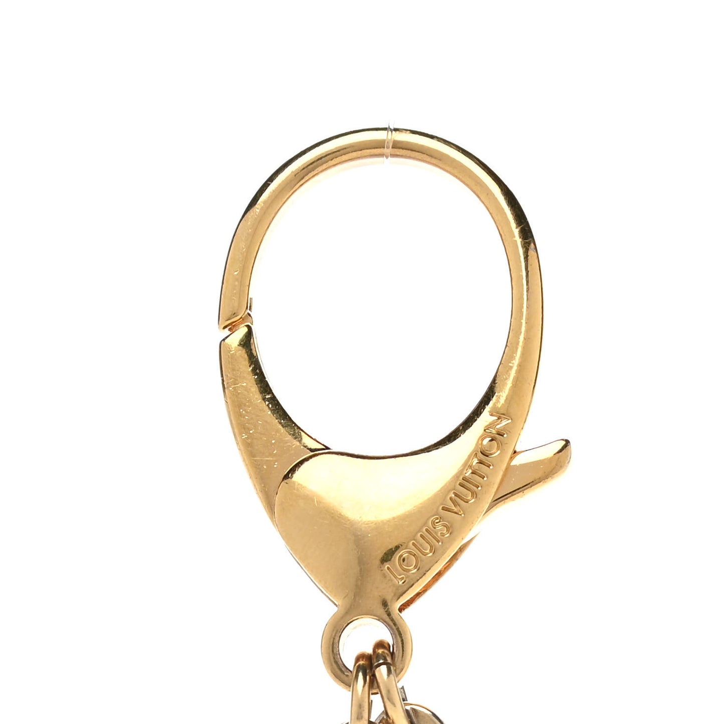 Acetate Hollow Flower Bag Charm Fuchsia