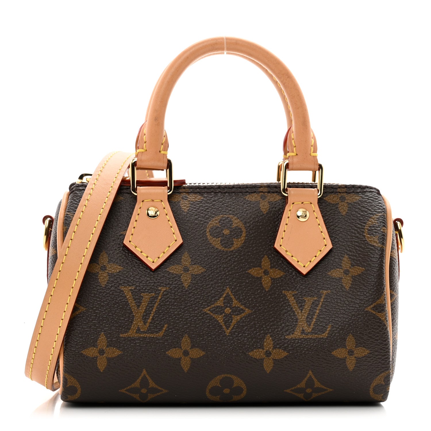 Louis Vuitton Monogram Nano Speedy Bandouliere 1 of 10