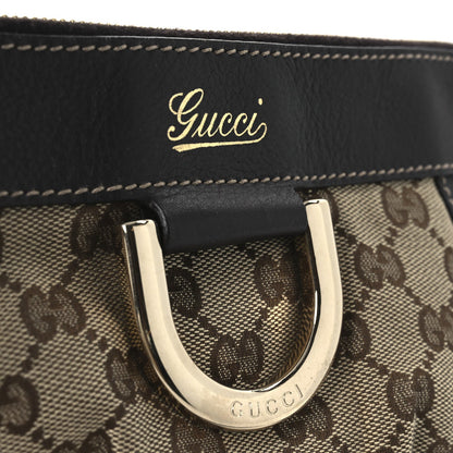 Gucci Monogram Small D Gold Ring Messenger Dark Brown 15 of 15
