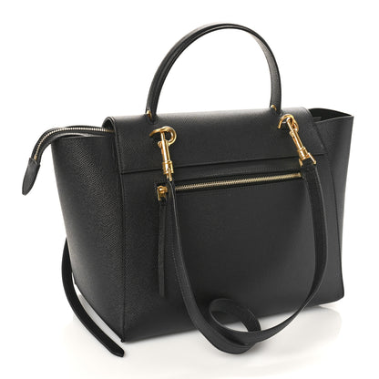 Celine Grained Calfskin Mini Belt Bag Black 3 of 7