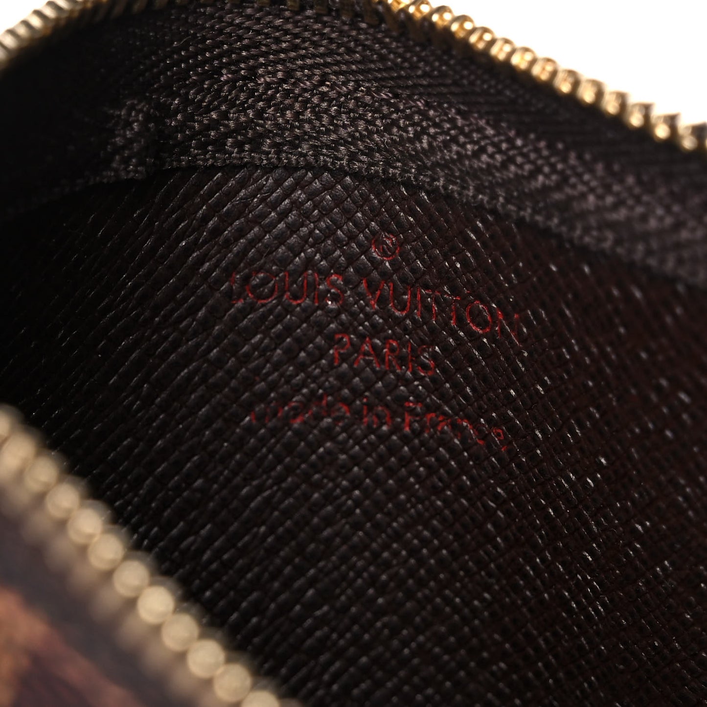 Damier Ebene Key Pouch