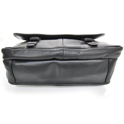 Prada Soft Leather Messenger Bag Nero Black 4 of 10