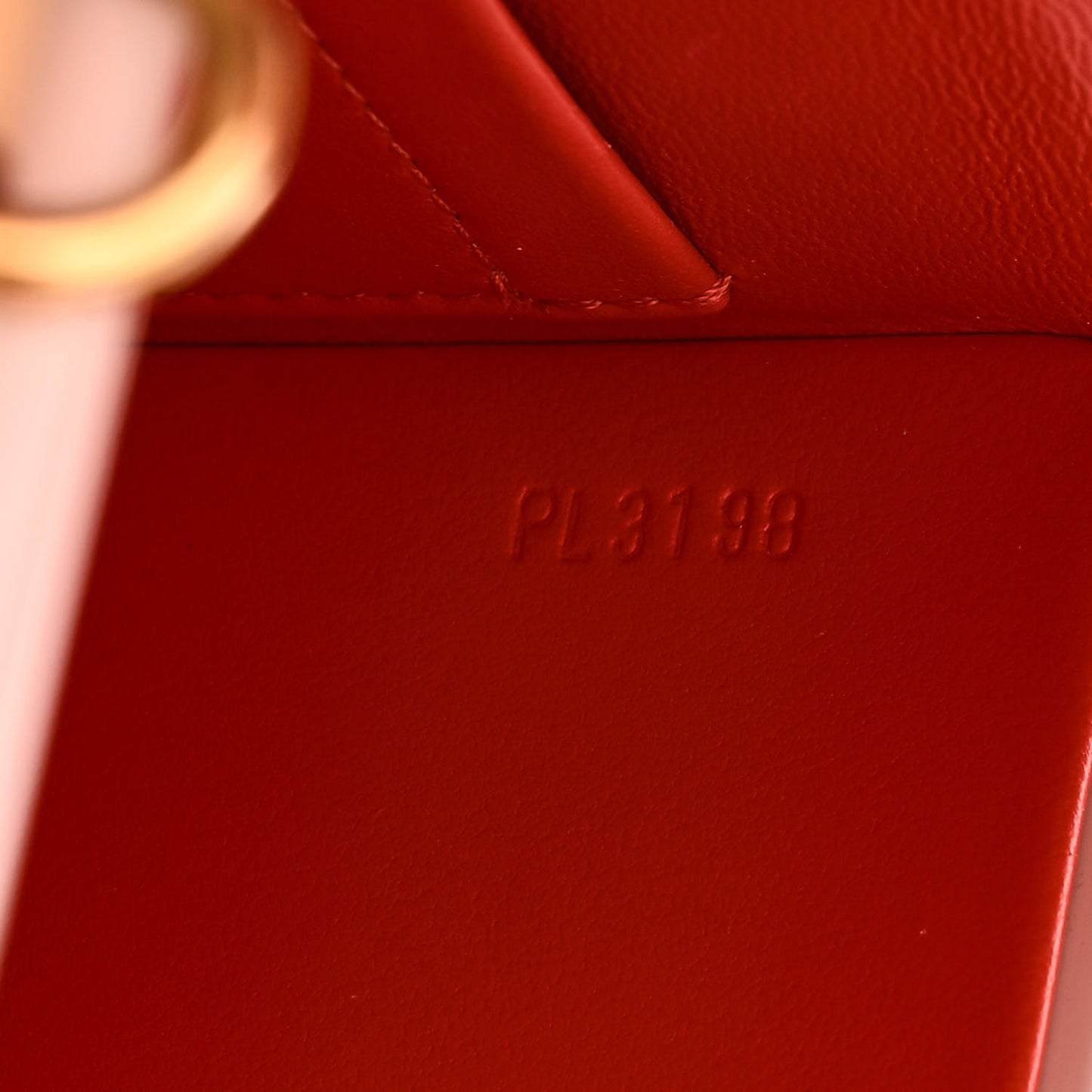 LOUIS VUITTON Vernis Bleecker Box Rose Ballerine