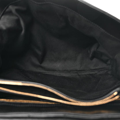 Saint Laurent Calfskin Y Quilted Monogram Large Loulou Chain Satchel Black 5 of 16