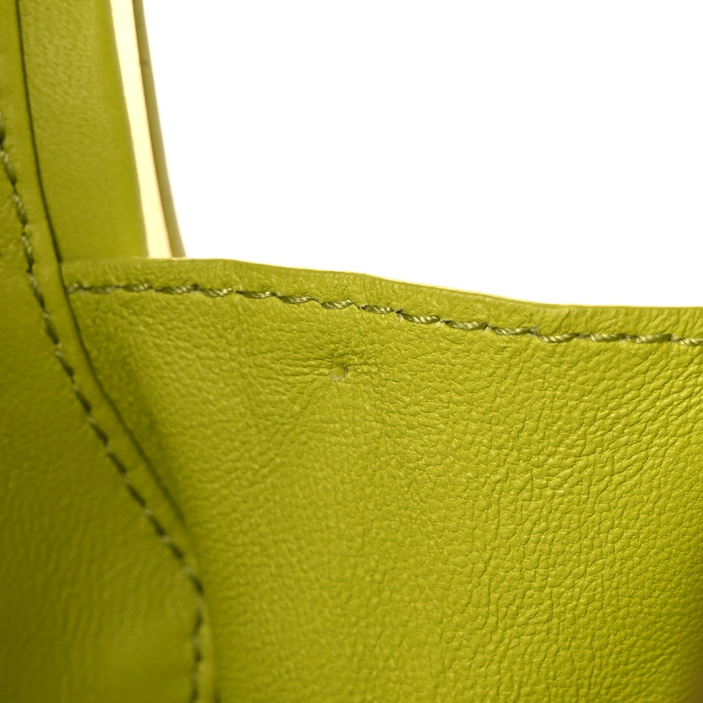 Calfskin The Whirl Bag Yellow