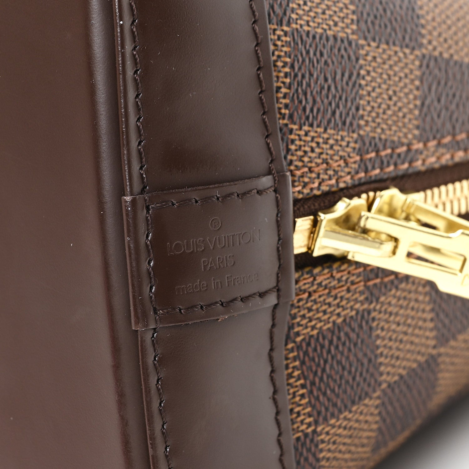 Louis Vuitton Damier Ebene Alma PM 6 of 9