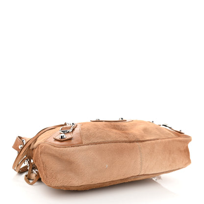Balenciaga Agneau Pony Hair City Camel 4 of 10