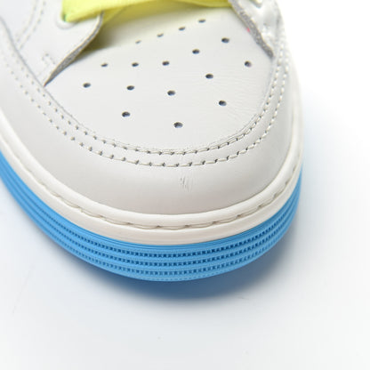 Chanel Calfskin Womens Logo Sneakers 36 White Multicolor 9 of 10