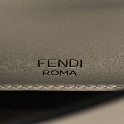 Fendi Vitello King Mini Flat Baguette Beige 5 of 9