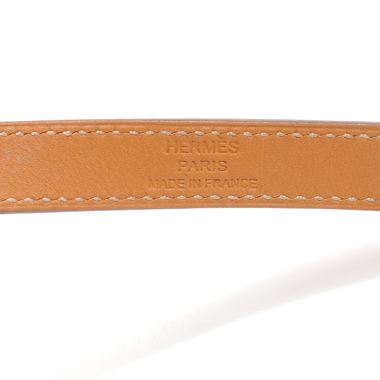 Epsom Kelly Double Tour Bracelet S Orange