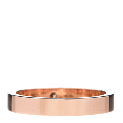 Cartier 18K Pink Gold Diamond 3mm C De Cartier Wedding Band Ring 49 4.75 3 of 6