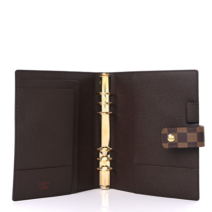 Louis Vuitton Damier Ebene Large Ring Agenda Cover 5 of 8