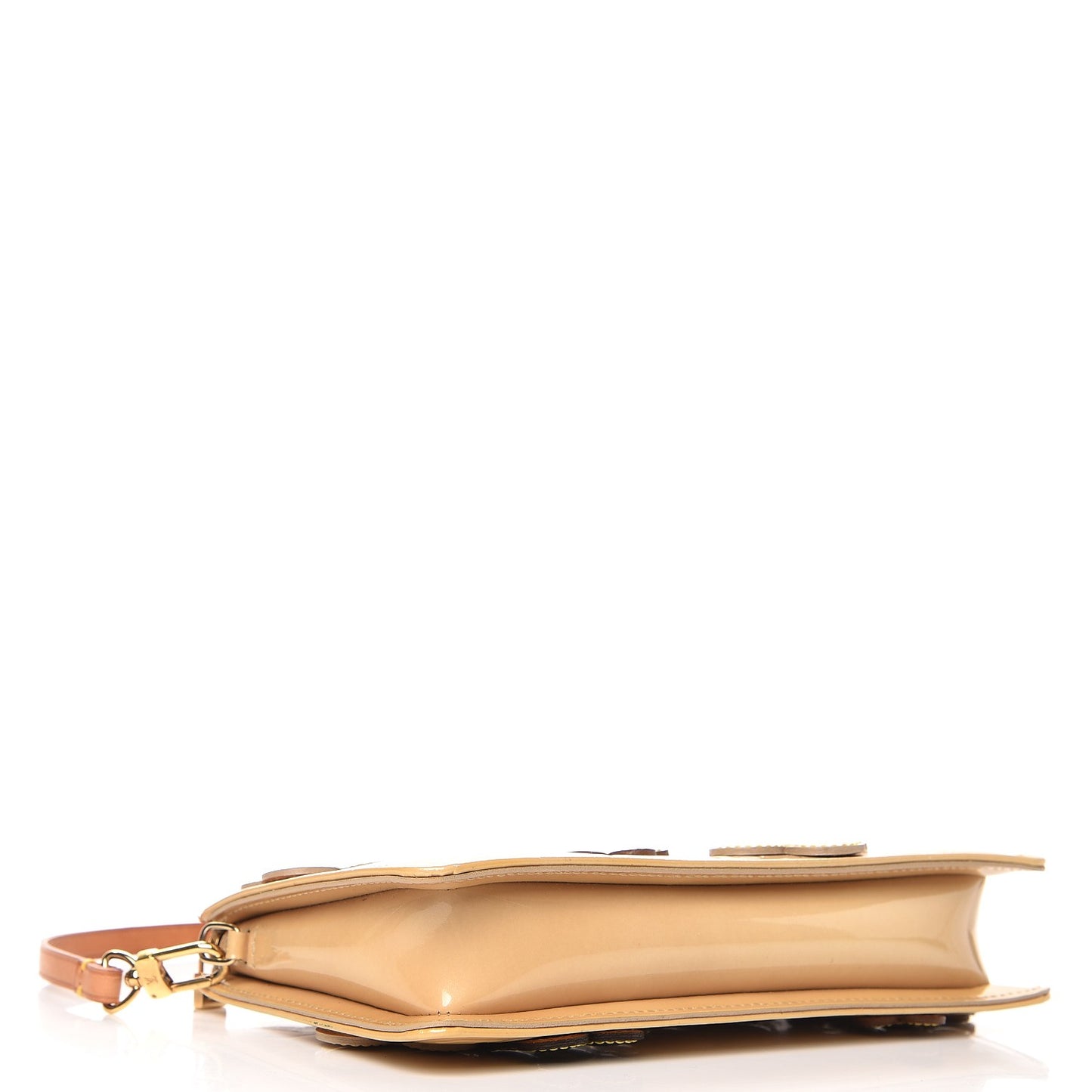 Vernis Lexington Fleurs Pochette Beige