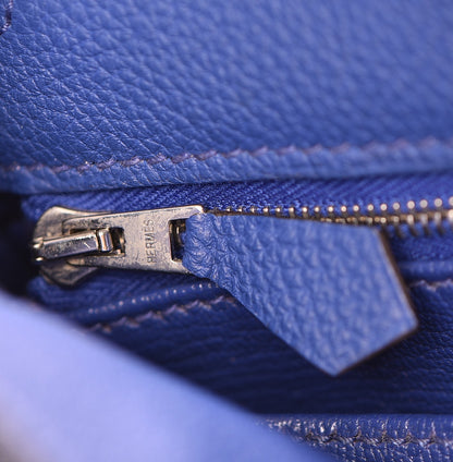 Hermes Togo Kelly Retourne 28 Bleu Electrique 21 of 32