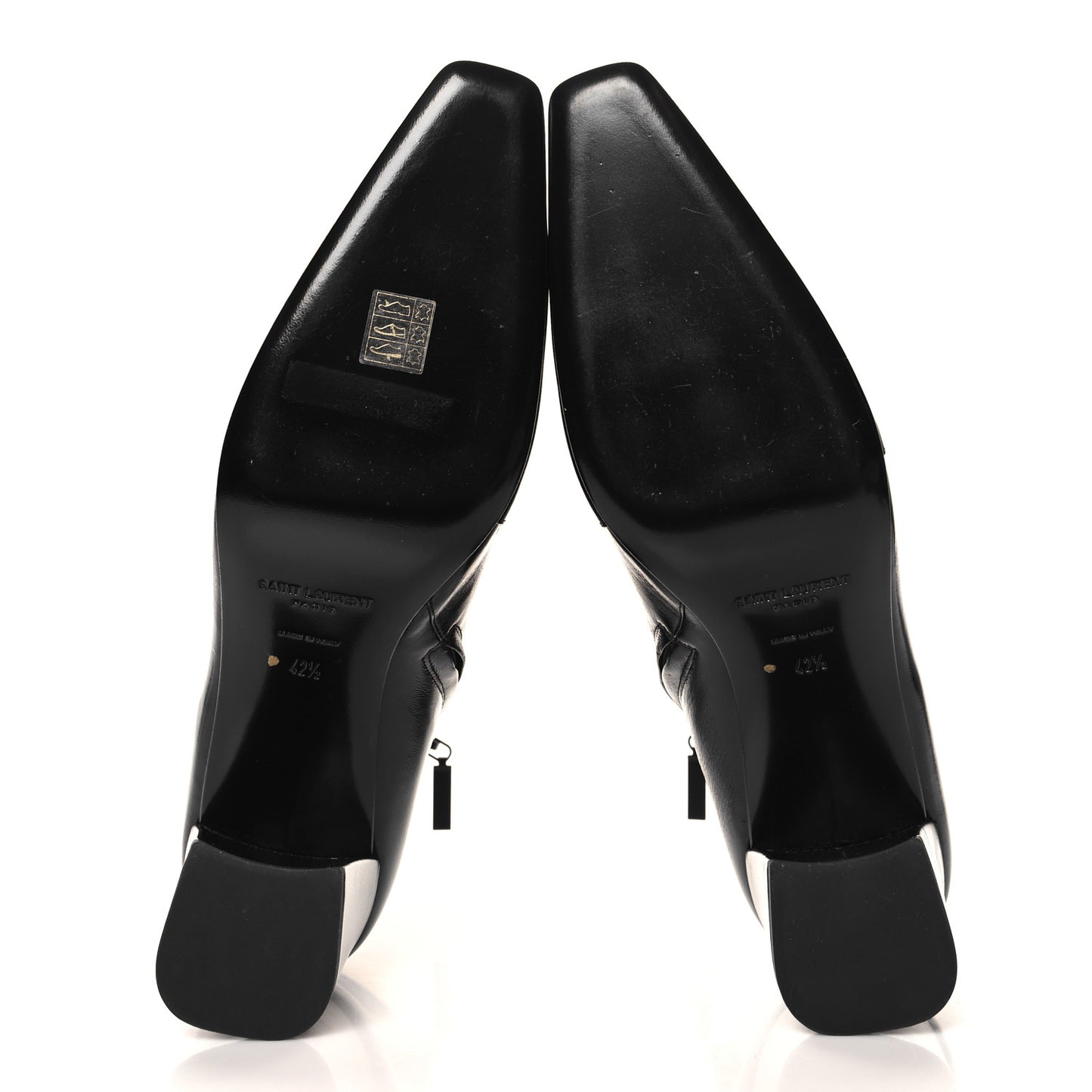 Nappa Sugar Rainer 75 Mens Booties  42.5 Black