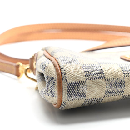 Louis Vuitton Damier Azur Eva Clutch 9 of 11