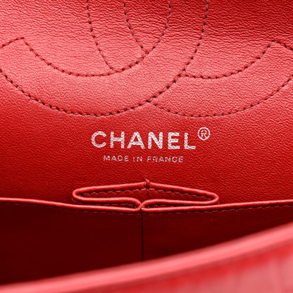 Chanel Aged Calfskin Quilted 2.55 Reissue 226 Flap Red 6 of 14