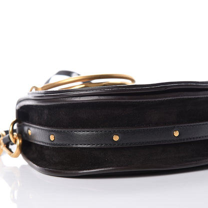 Chloe Calfskin Small Nile Bracelet Bag Black 13 of 14