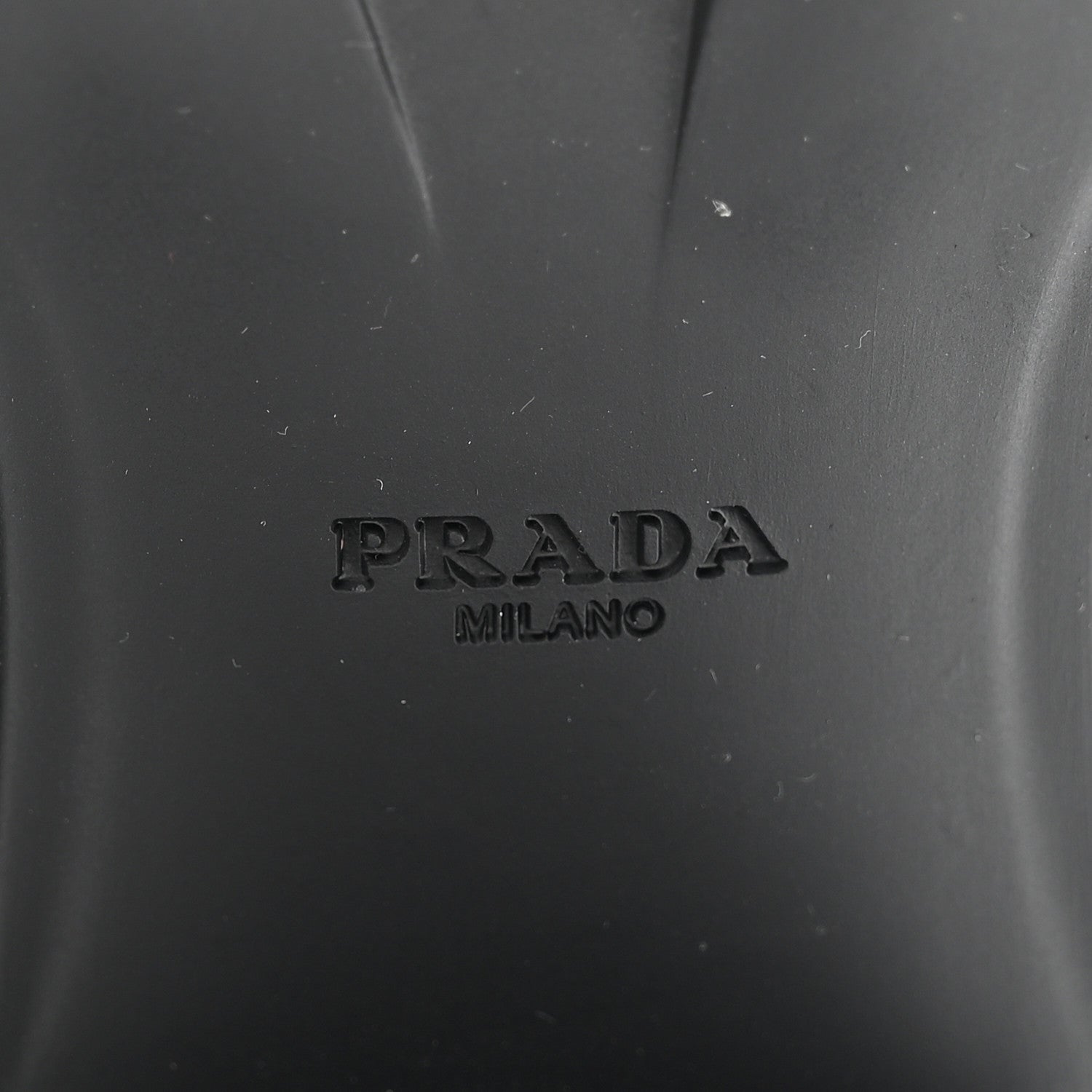 Prada Spazzolato Re-Nylon Metal Triangle Logo Lace Up 85mm Ankle Boots 36 Black 7 of 9